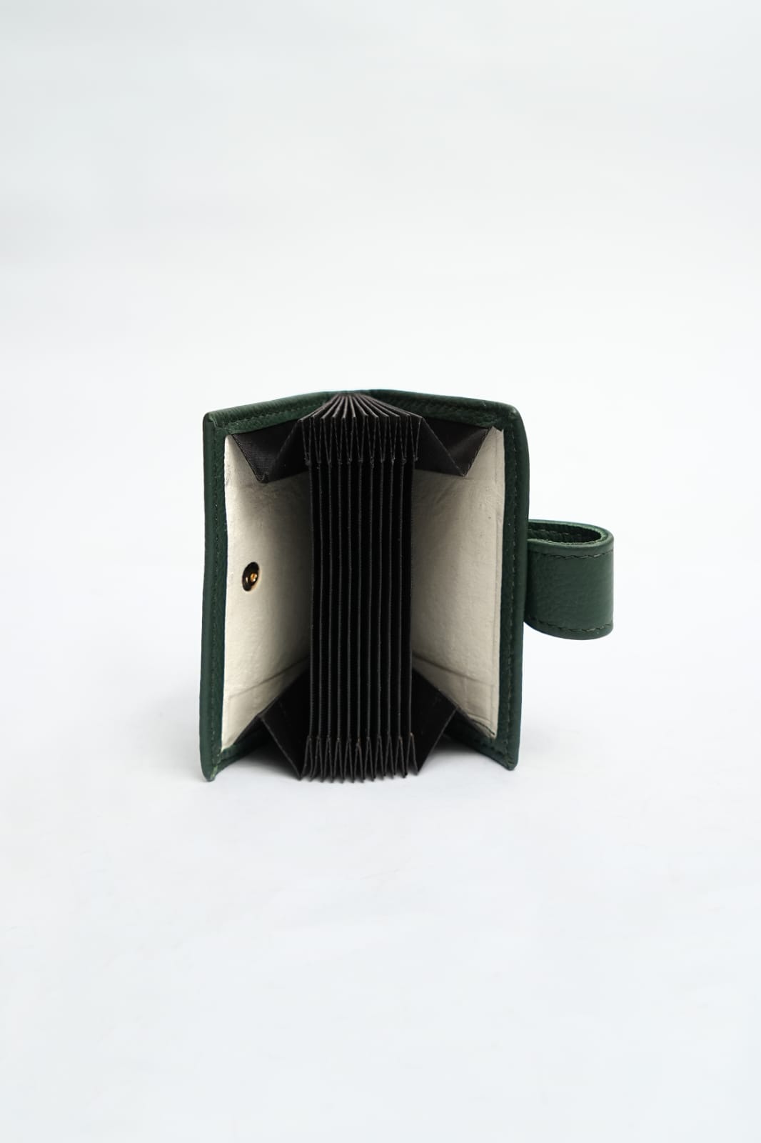 Sj Leather Shortest card holder ever with 8 to 10 cards slot in mild leather