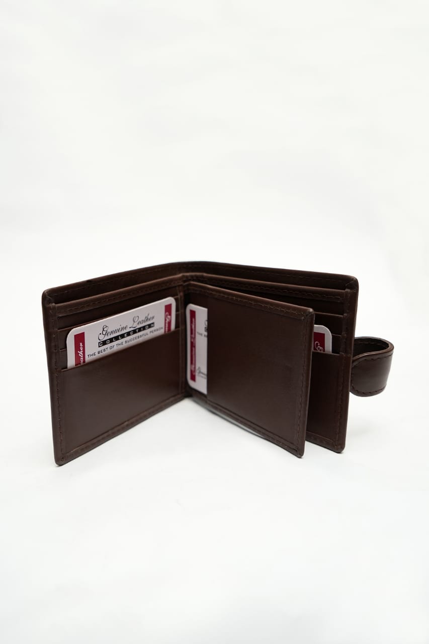 Sj Leather Stylish Wallet