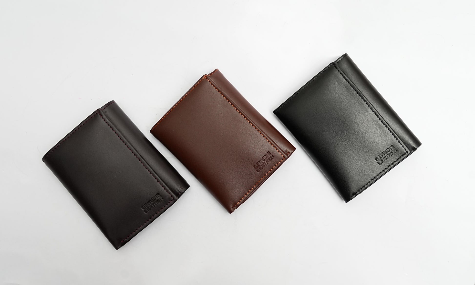  Sj Leather Pocket Wallet