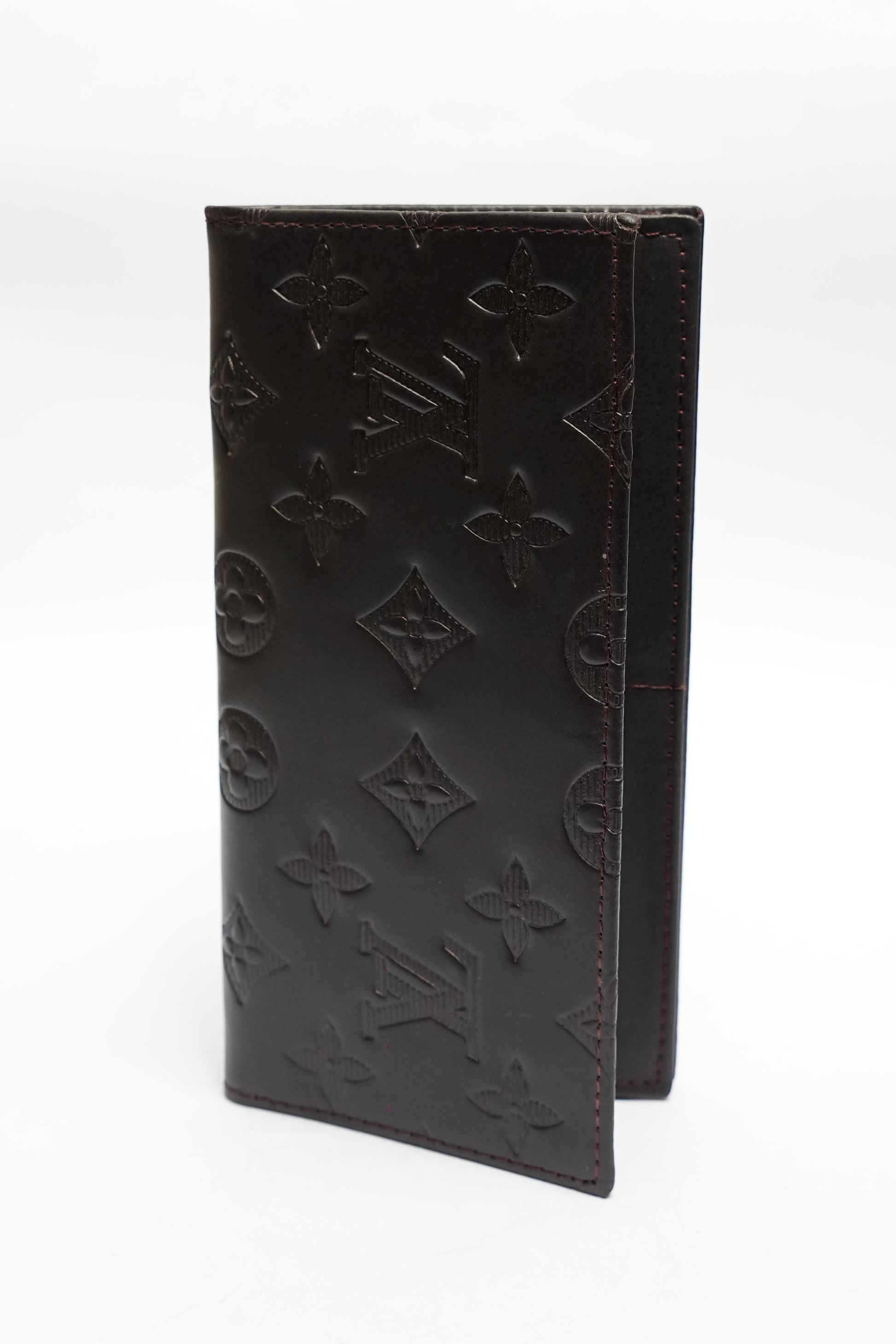  SJ Leather LV long wallets