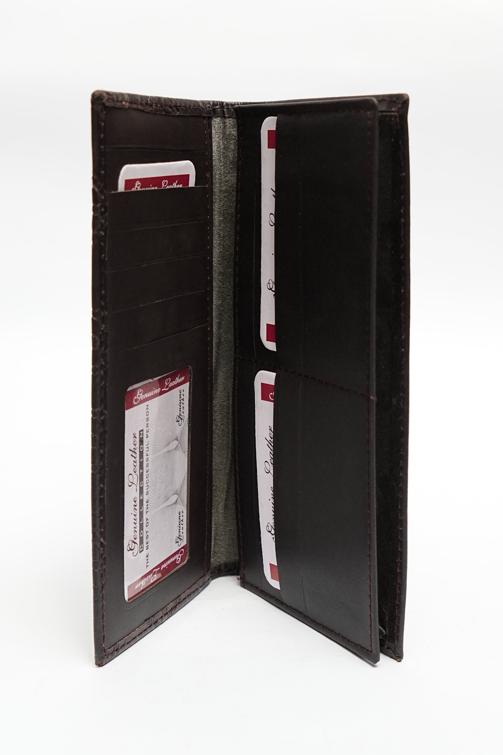  SJ Leather LV long wallets