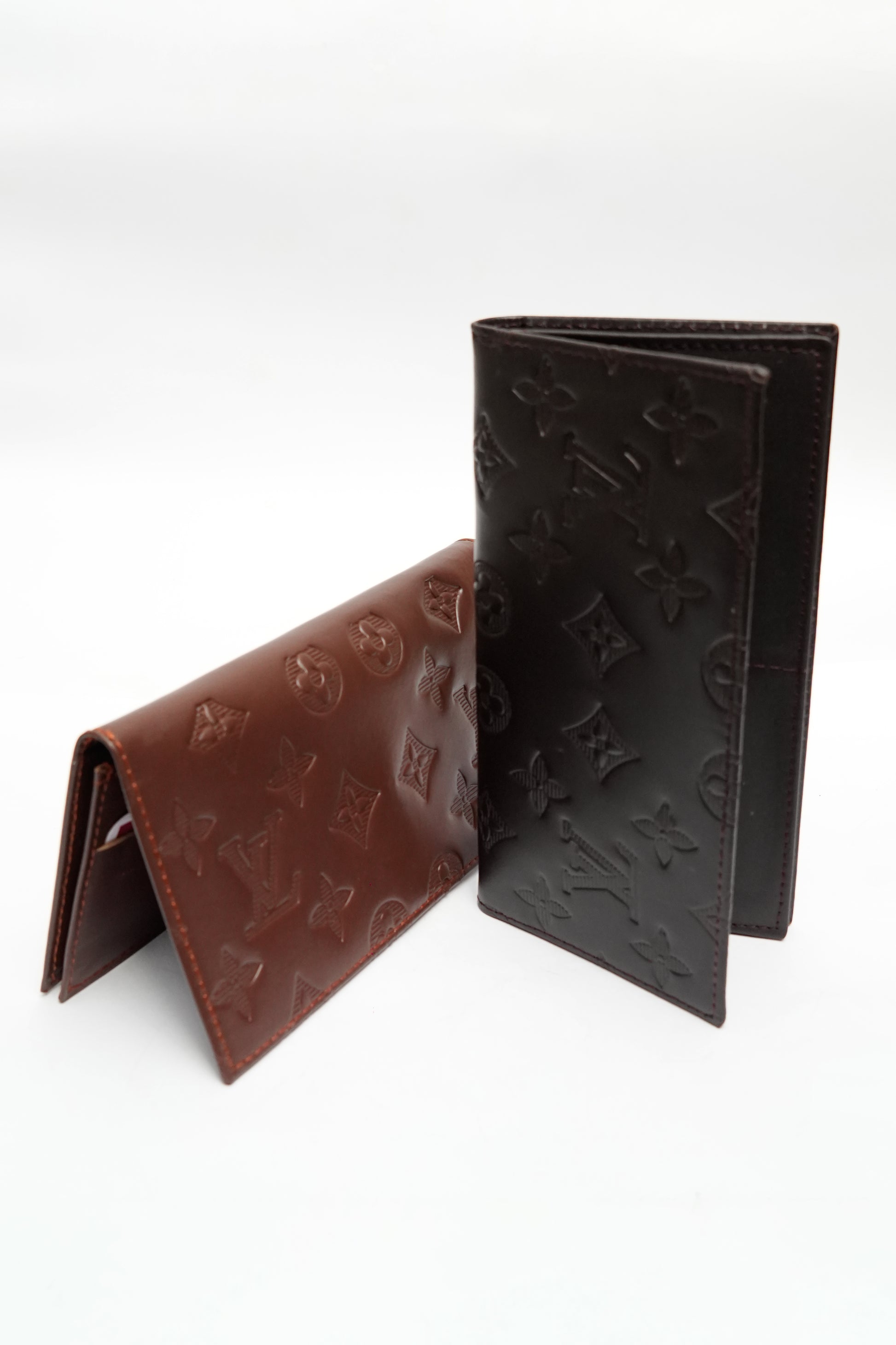  SJ Leather LV long wallets