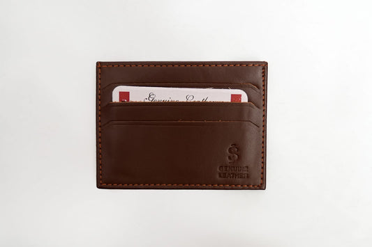  Sj Leather Slim card case handcrafted with naapa leather